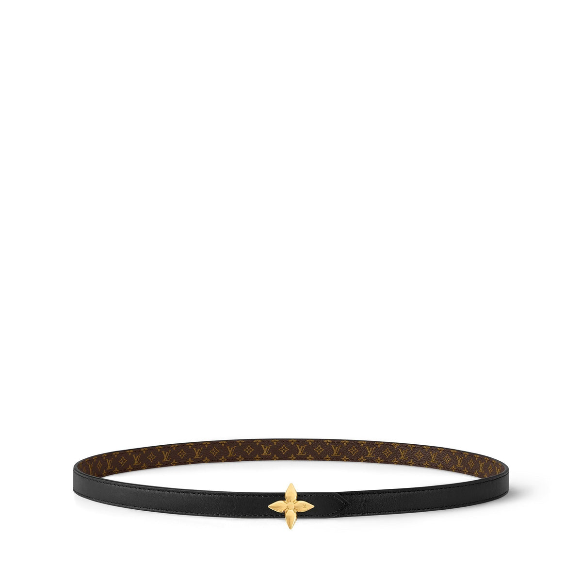 LV Mini Flowergram 15mm Reversible Belt