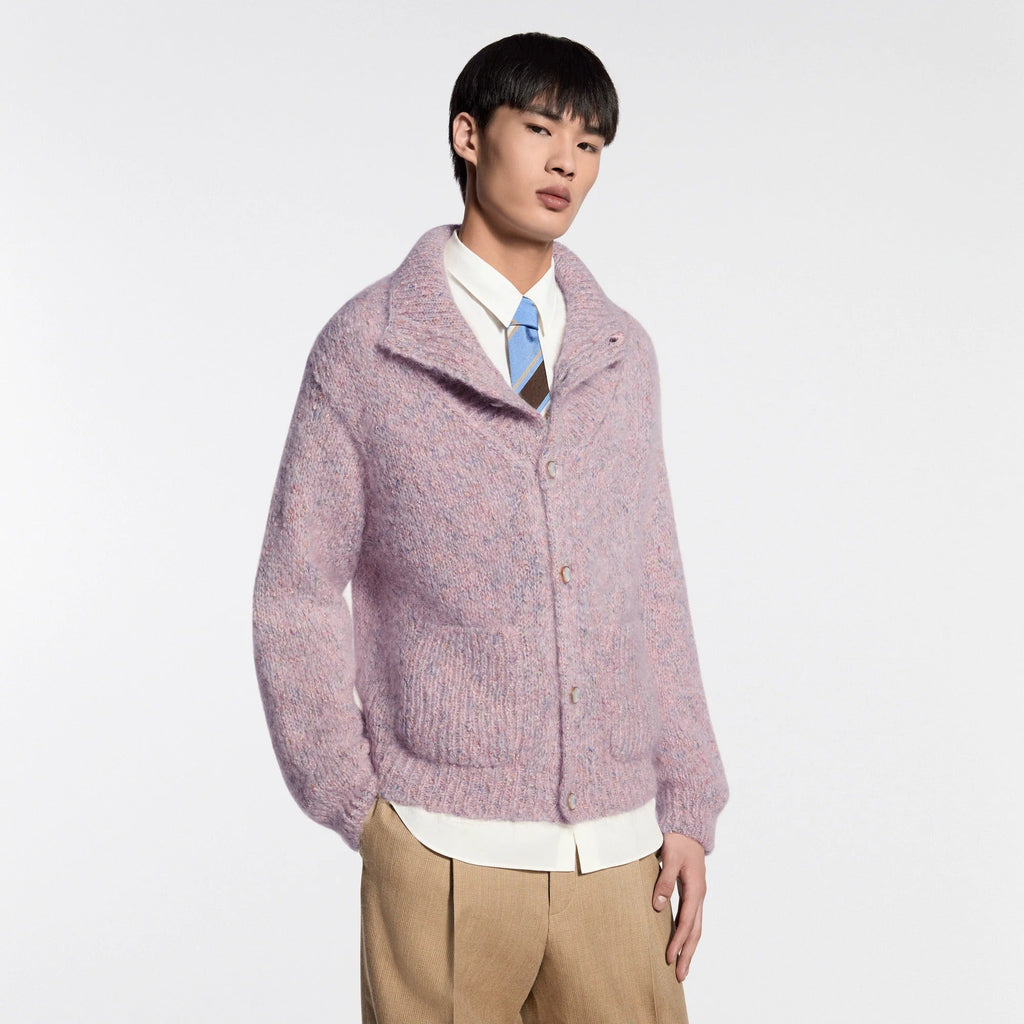 Tweed Mohair Cardigan