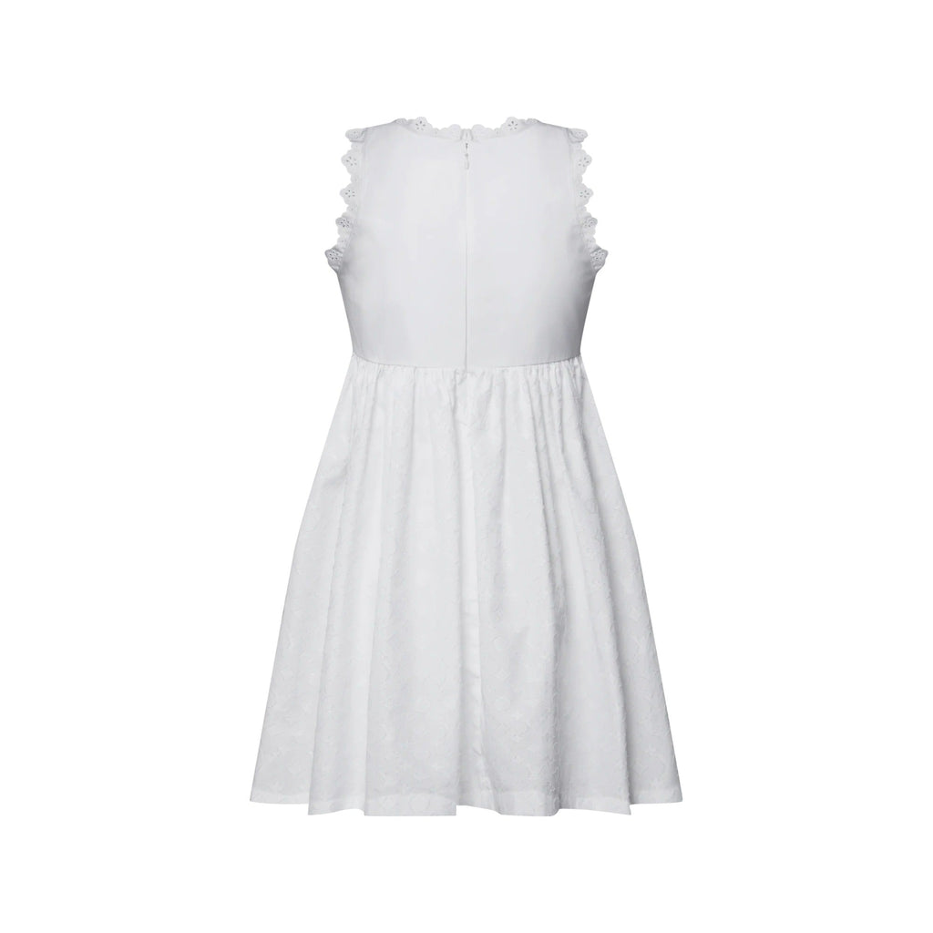 Broderie Trim Babydoll Dress
