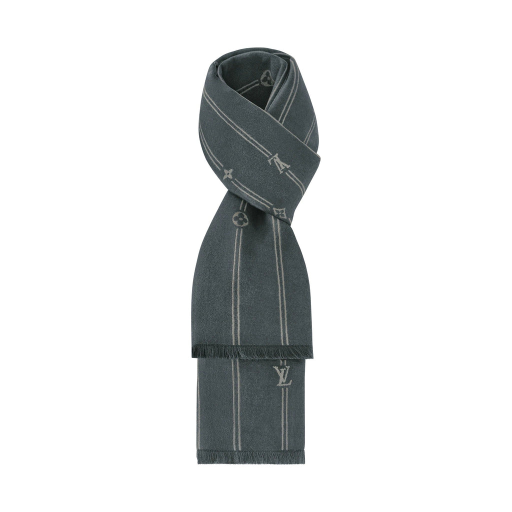 Monogram Stripes Scarf