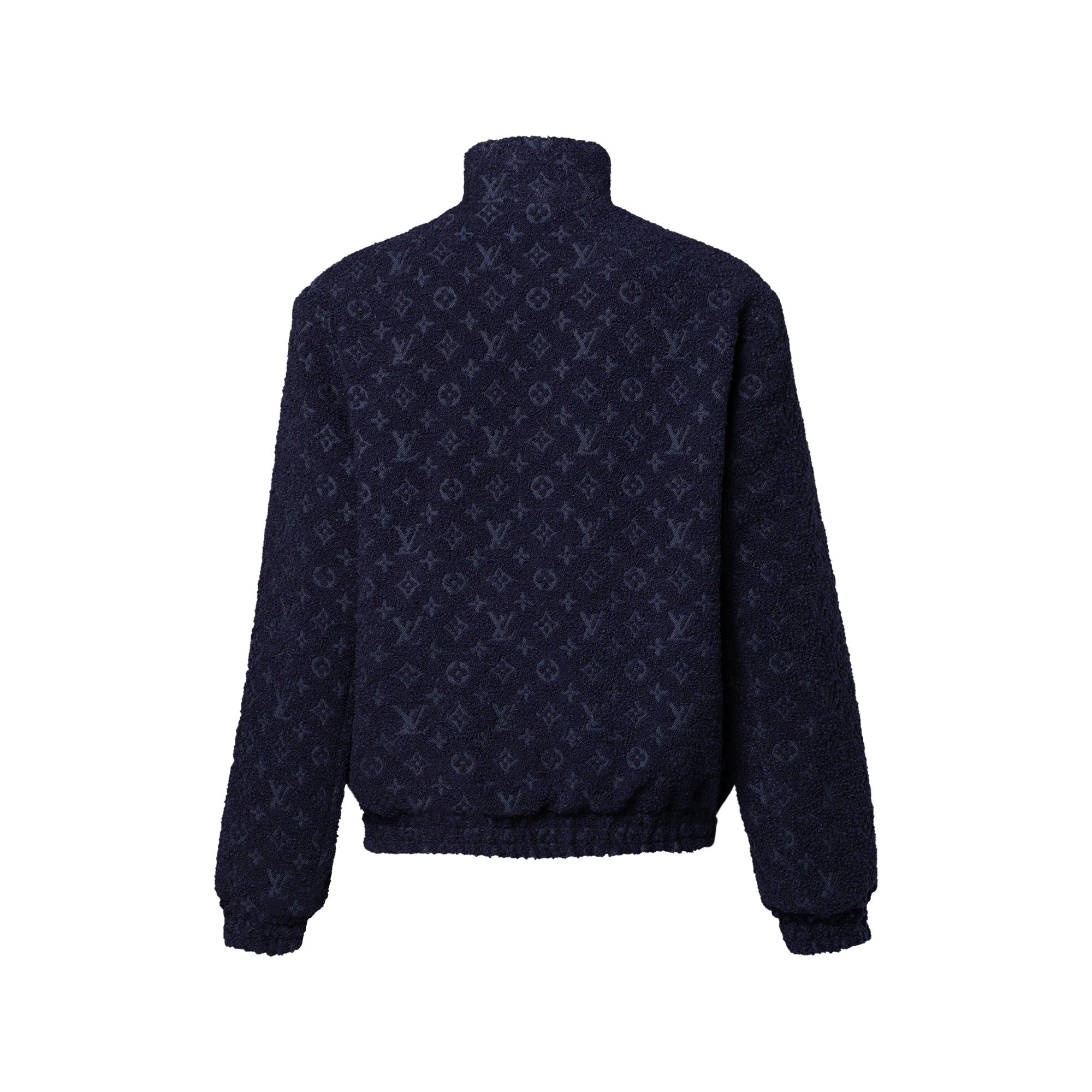 Monogram Wool Bouclette Zipped Blouson
