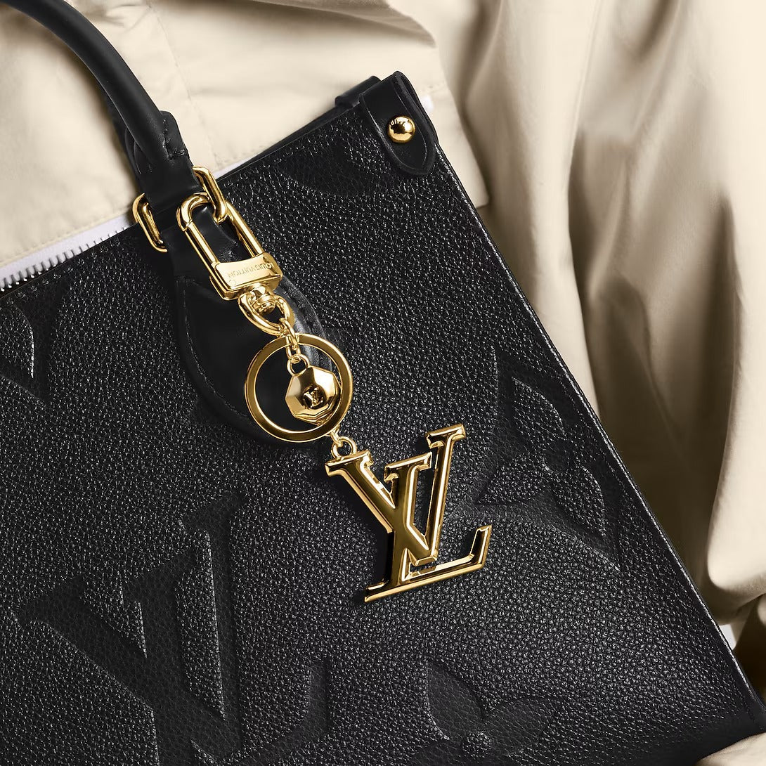 LV Facettes Bag Charm & Key Holder