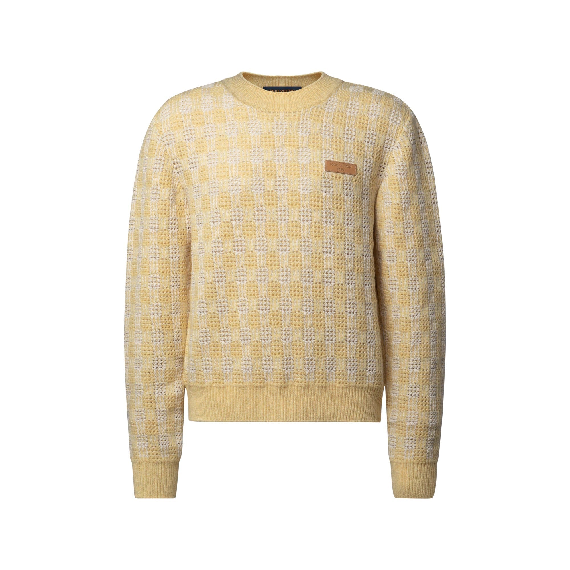 Tweedy Jacquard Crewneck