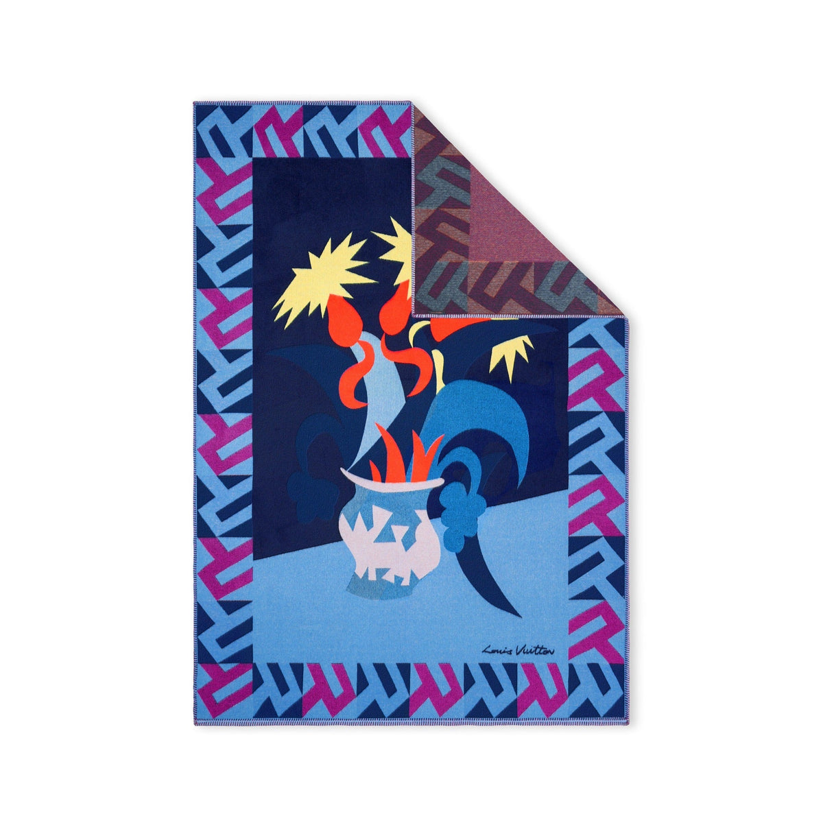 Animali Fantastici Flowers Throw Blanket