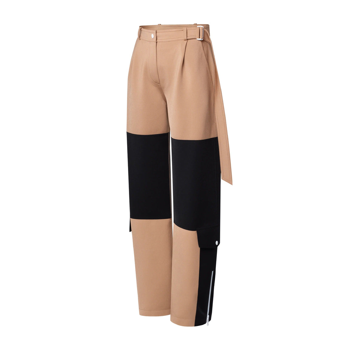Color-Blocked Cargo Pants