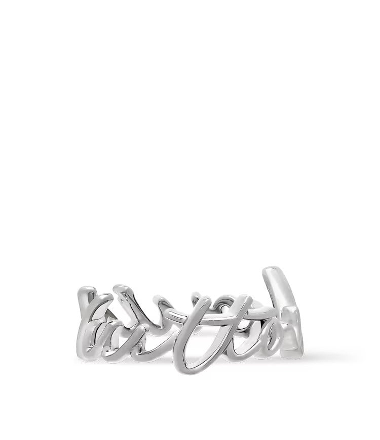 LV Script Ring