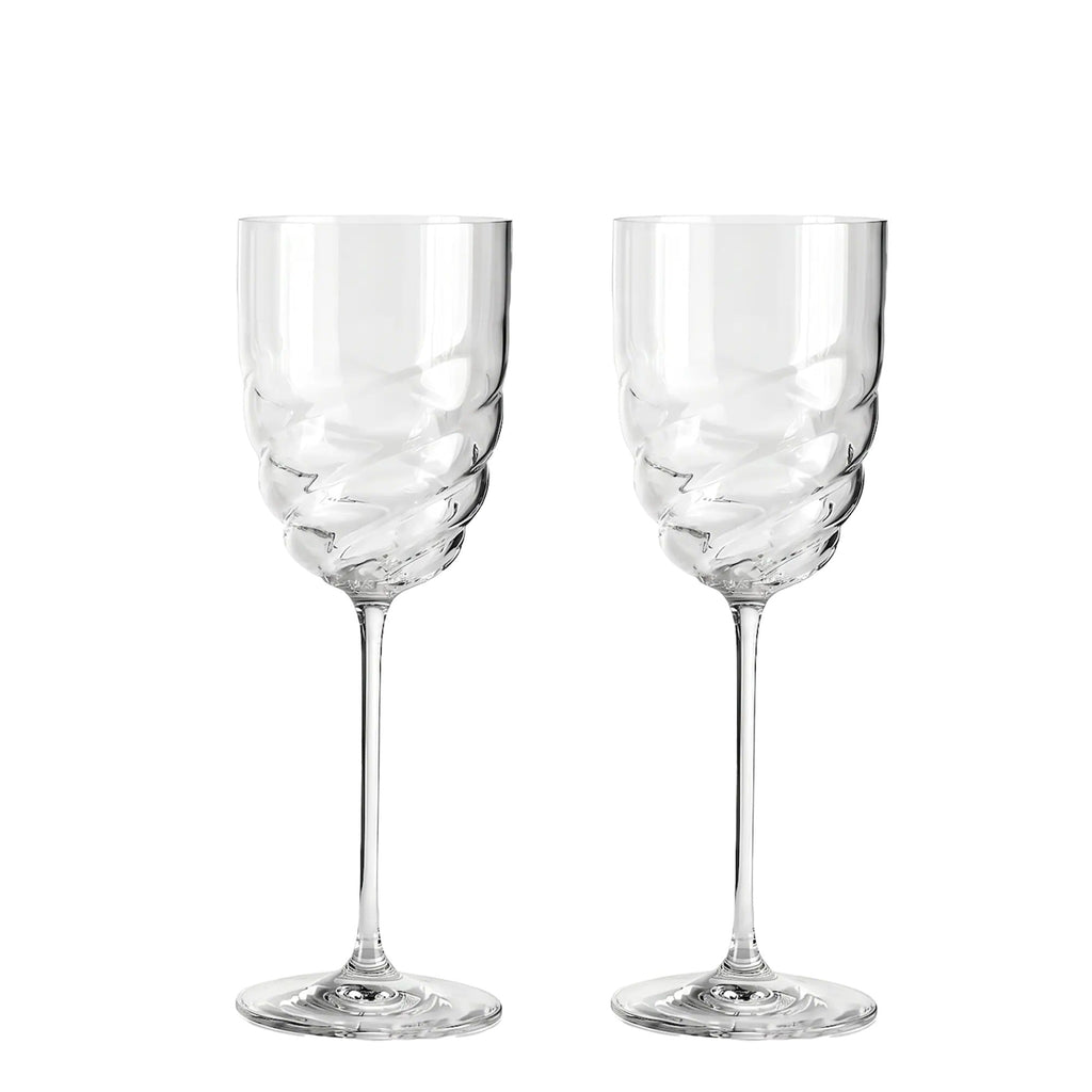 Twist Set of 2 Wine Glass H24cm