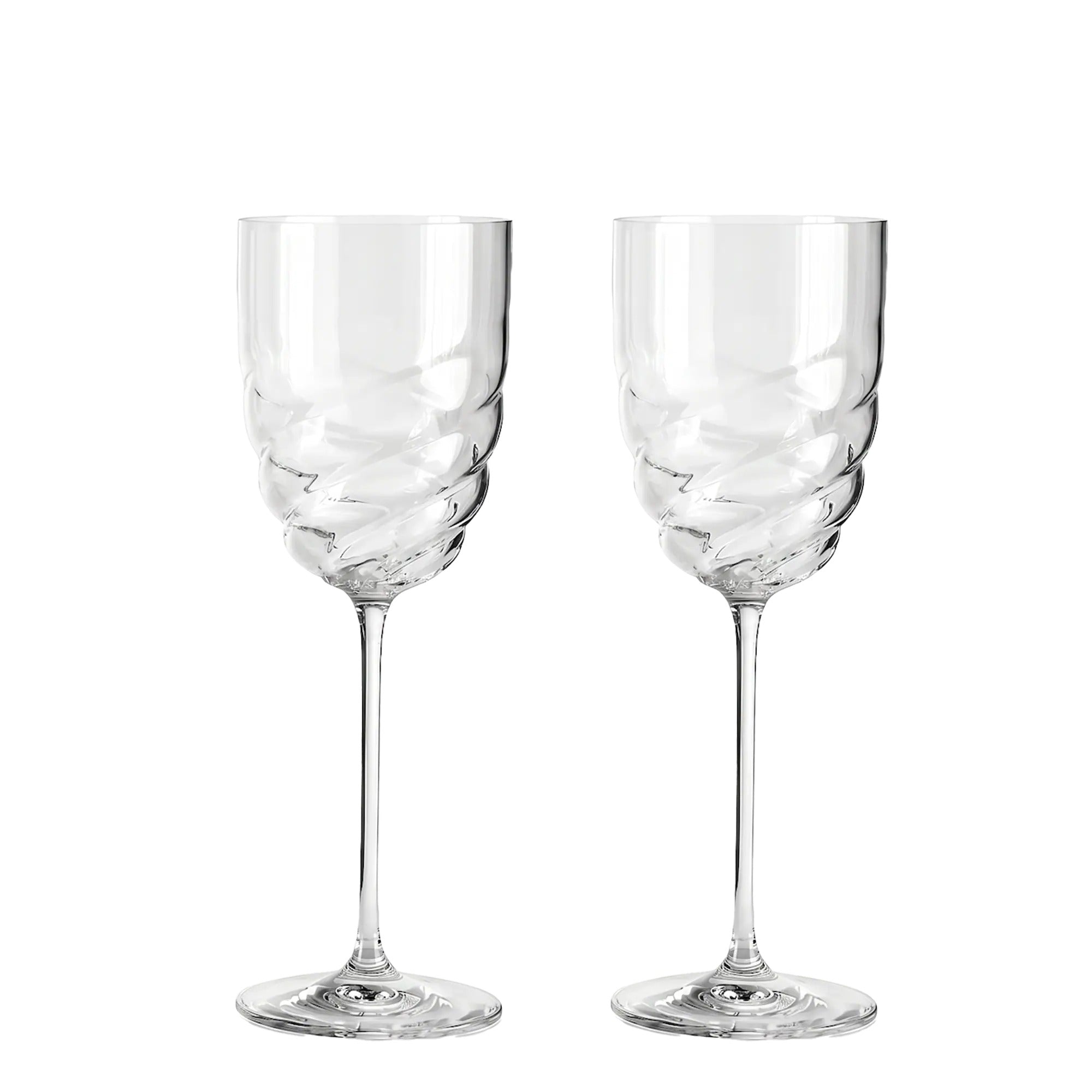 Twist Set of 2 Wine Glass H24cm