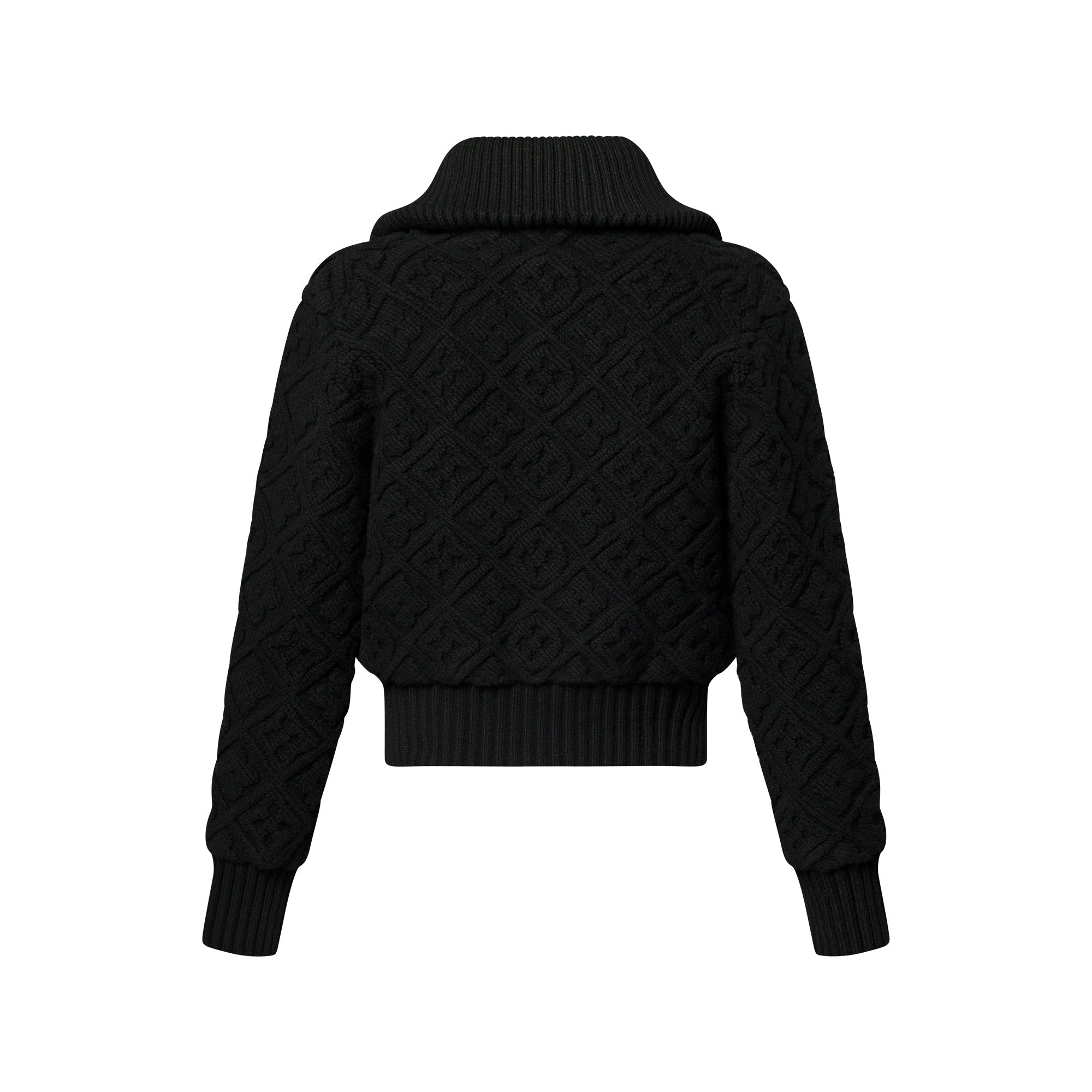 Monogram Toweling Zip-Up Jacket
