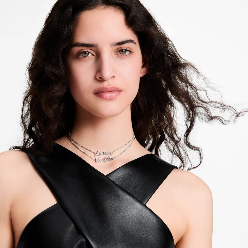 LV Script Necklace