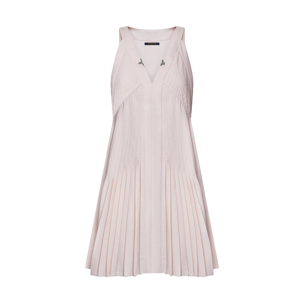Pleat Accent Dress