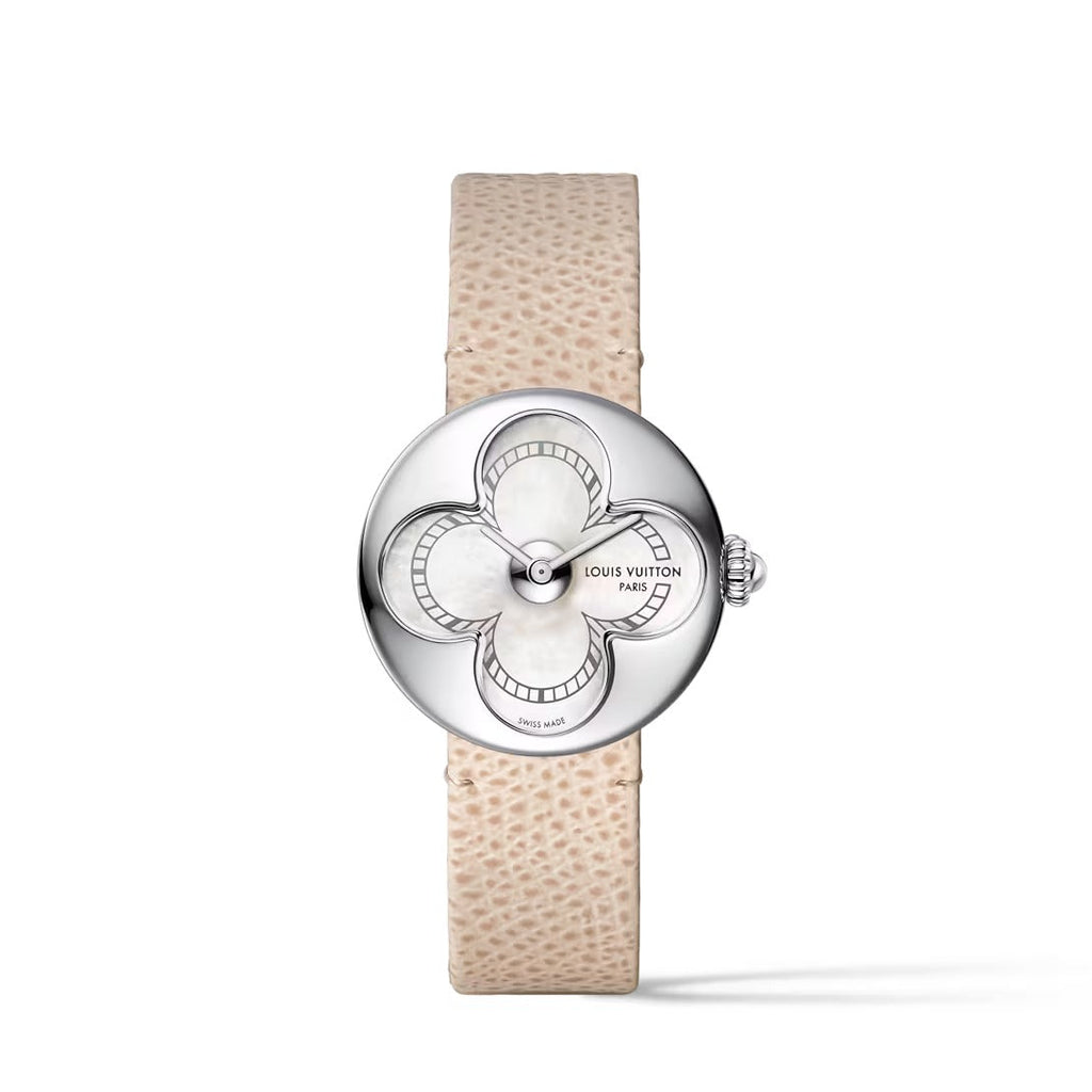 Color Blossom, Quartz, 26 MM, Steel and White Mother-Of-Pearl
