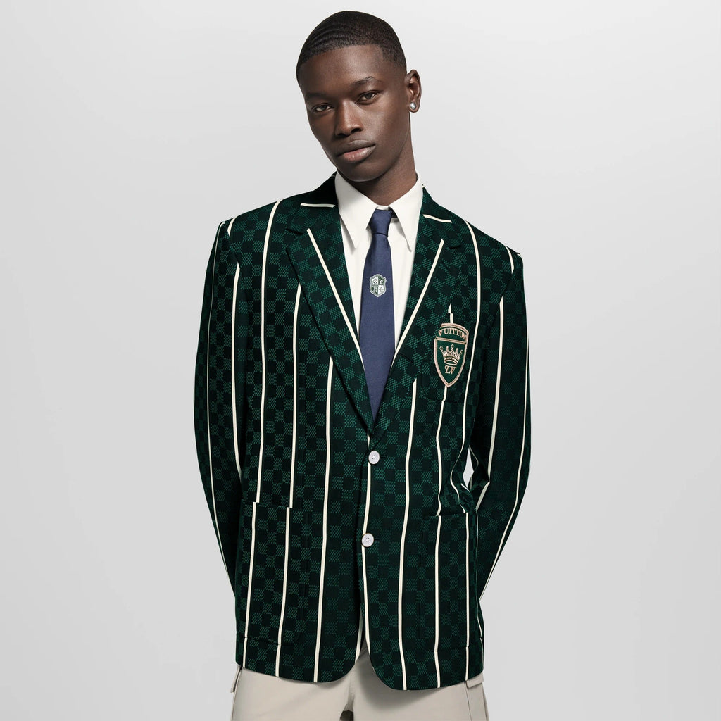 Graphic Tailored Single-Breasted City Jacket