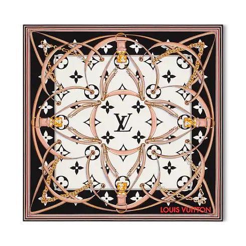 Ultimate Monogram Square 90