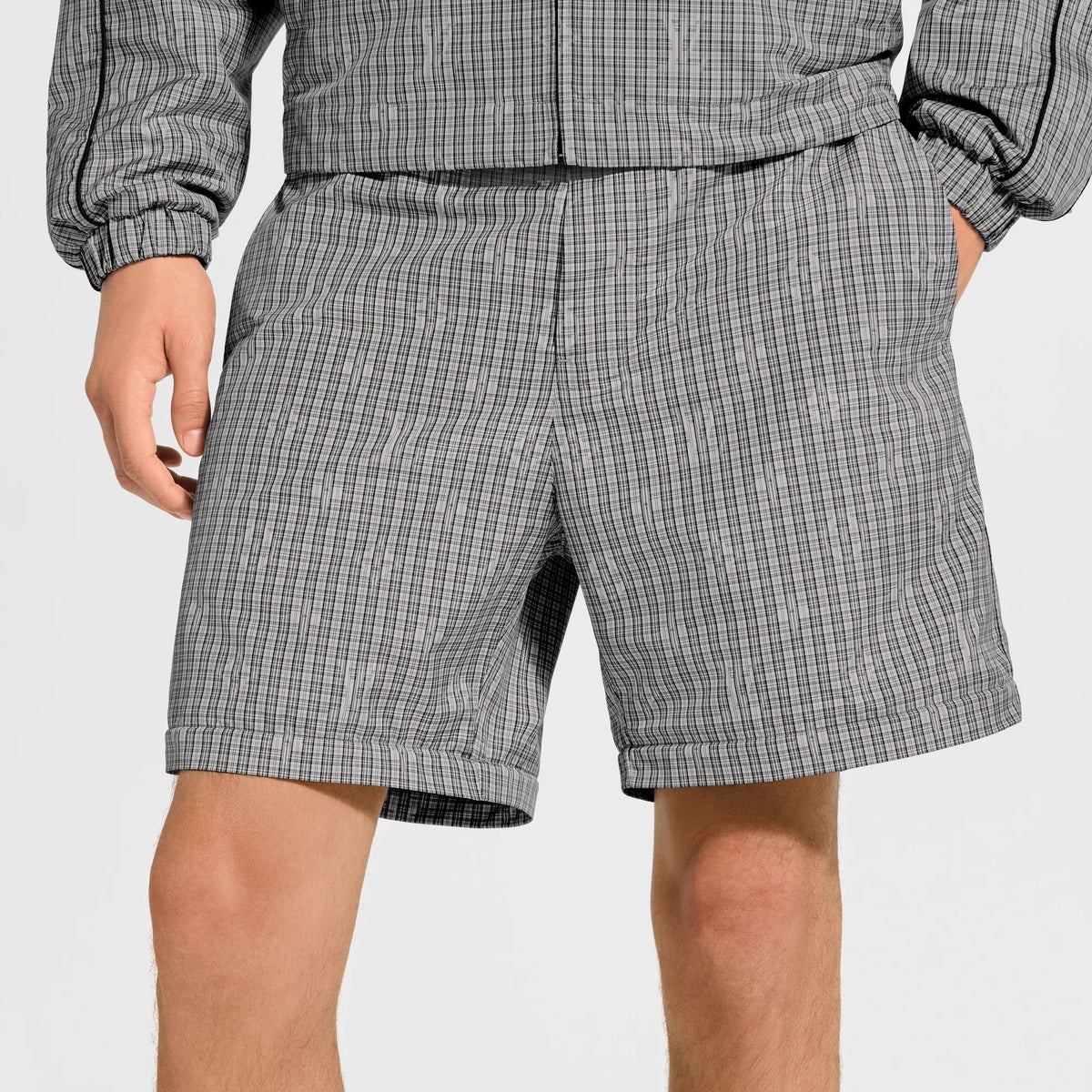 Monogram Check Convertible Pants