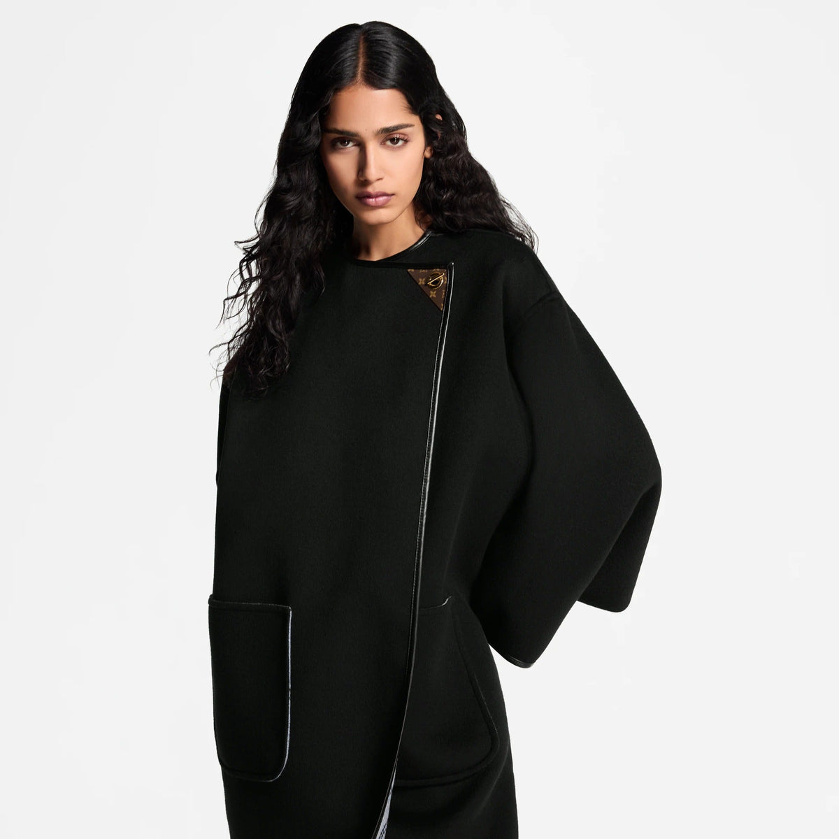 Double Face Toggle Detail Coat