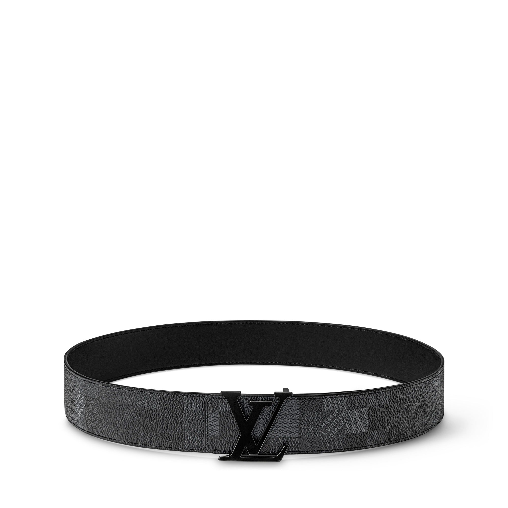 LV Initiales Damoflage 40mm Reversible Belt