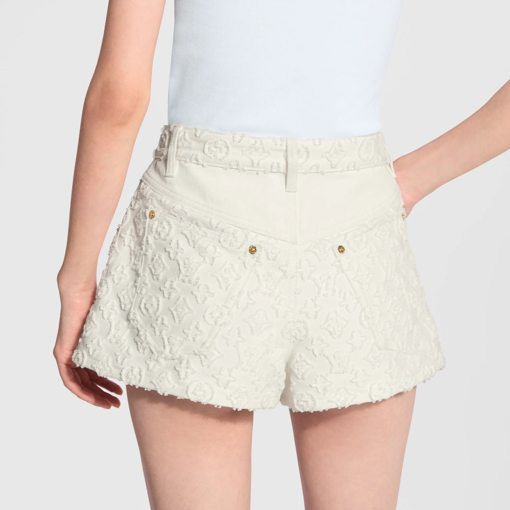 Monogram Fil Coupé Mini Shorts