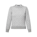 Monogram Brushed Knit Sweater