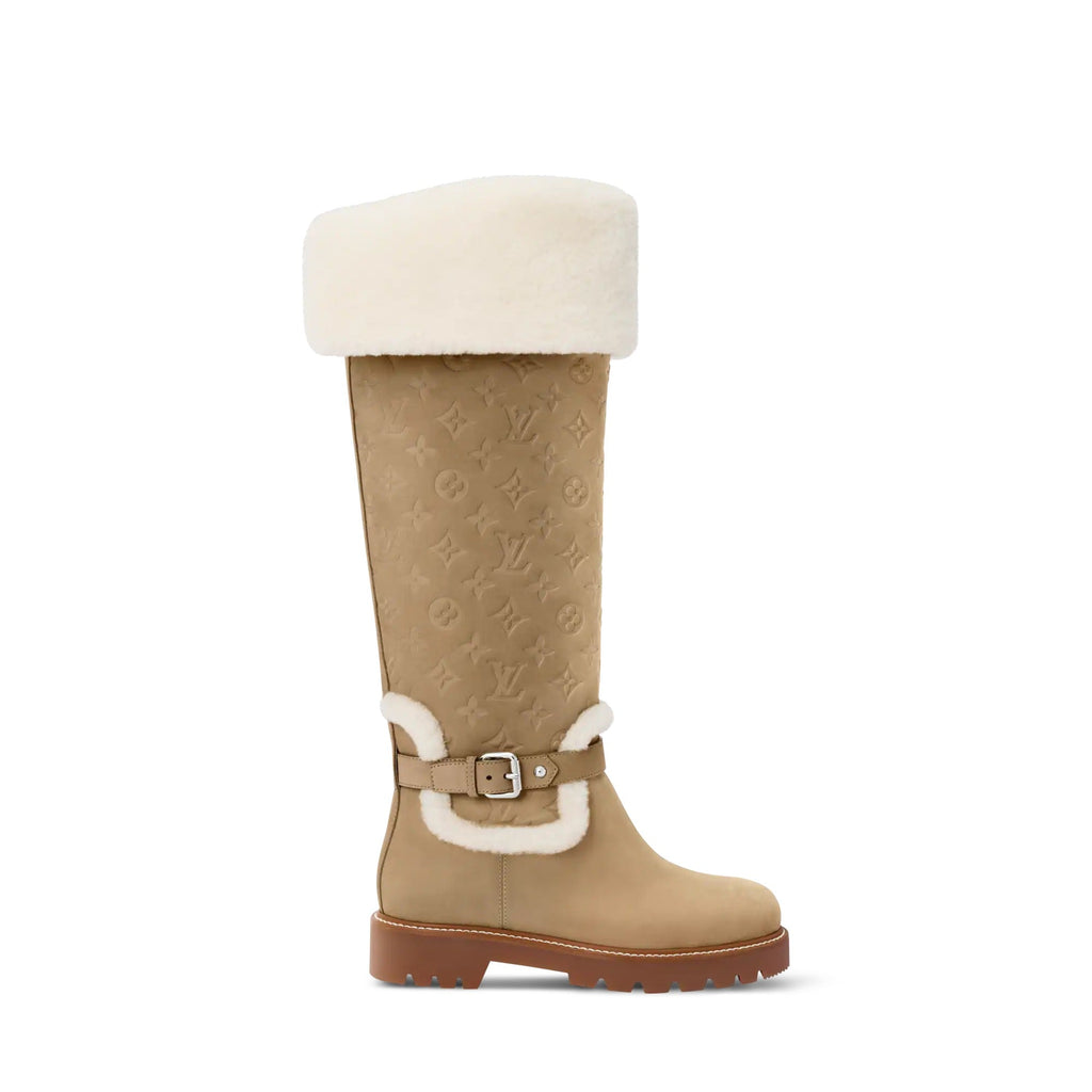 Territory Flat Thigh Boot