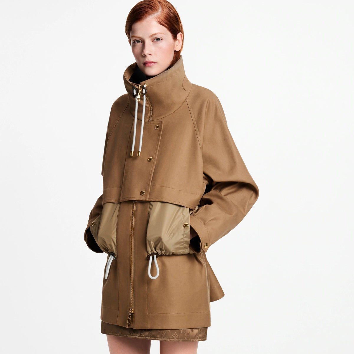 Contrast Insert Coat