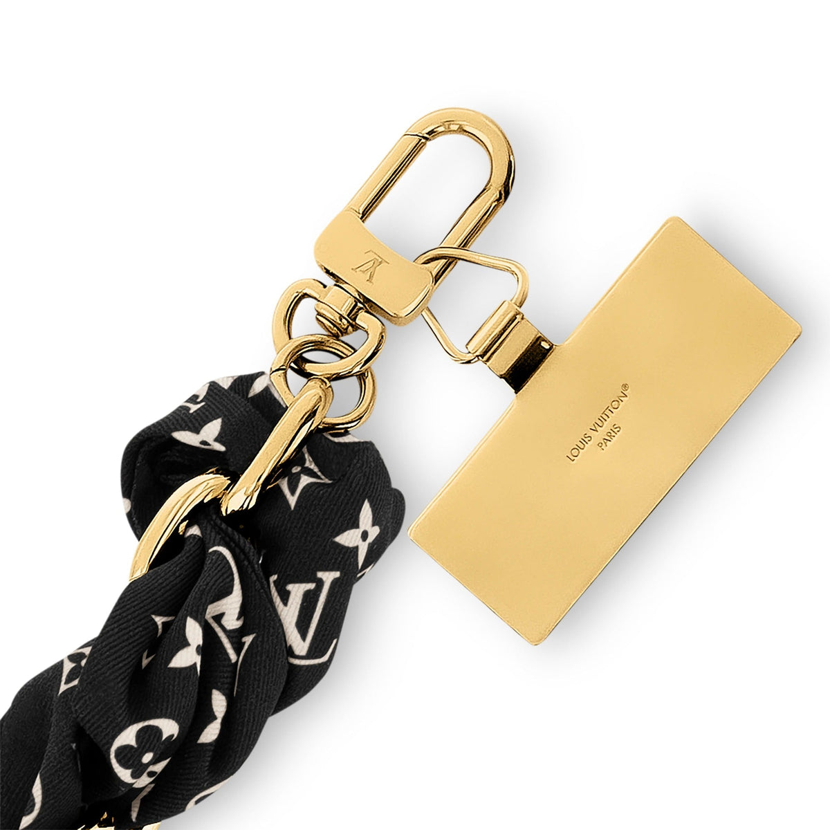 Monogram Silhouette Bag Charm And Phone Strap