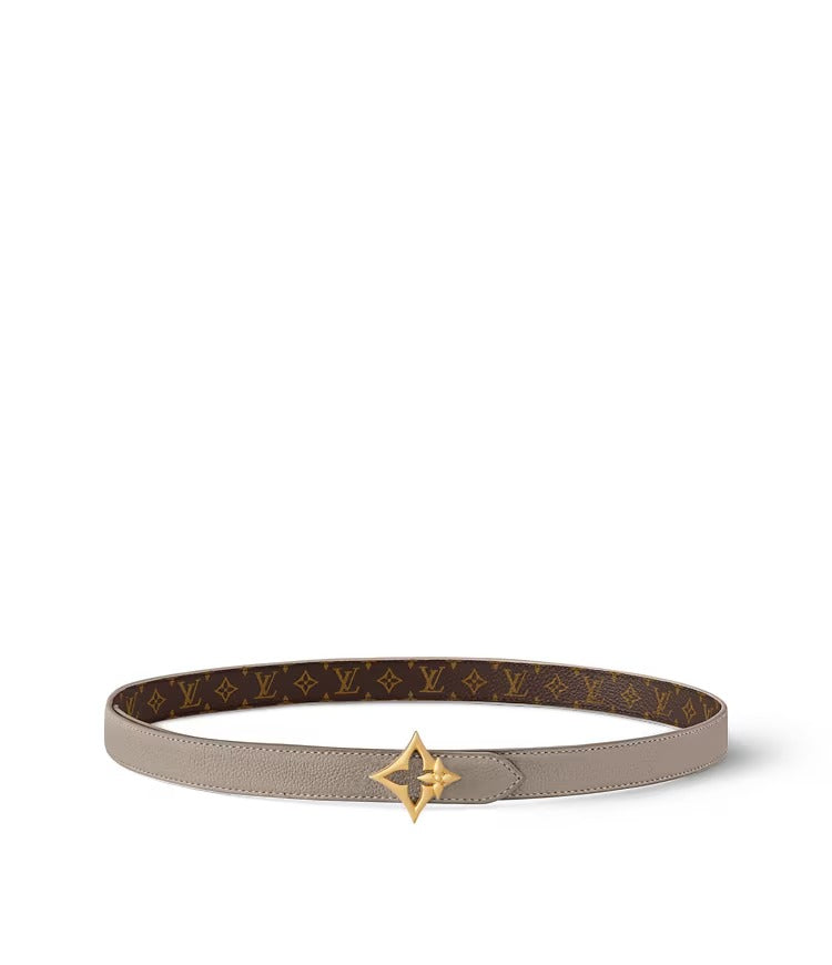 LV Flowergram 20mm Reversible Belt