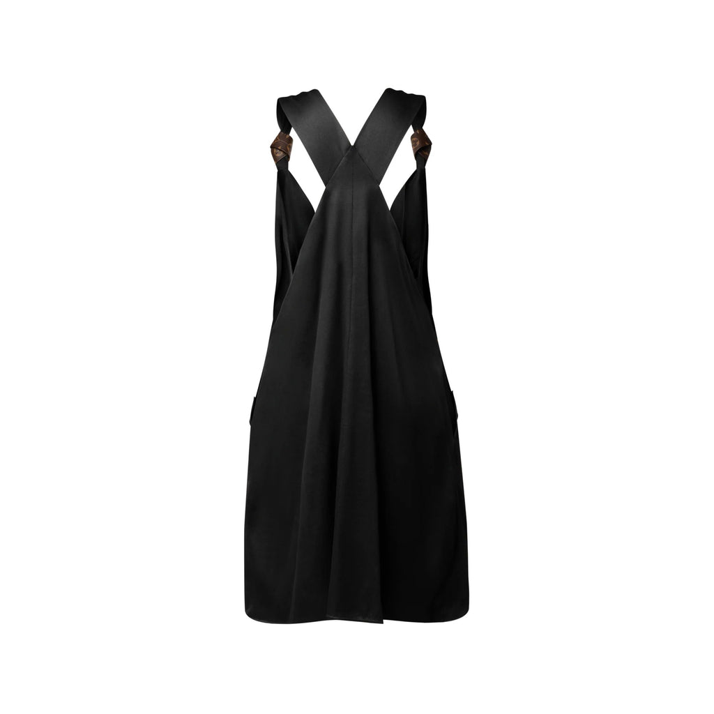 Monogram Knot Pocket Dress