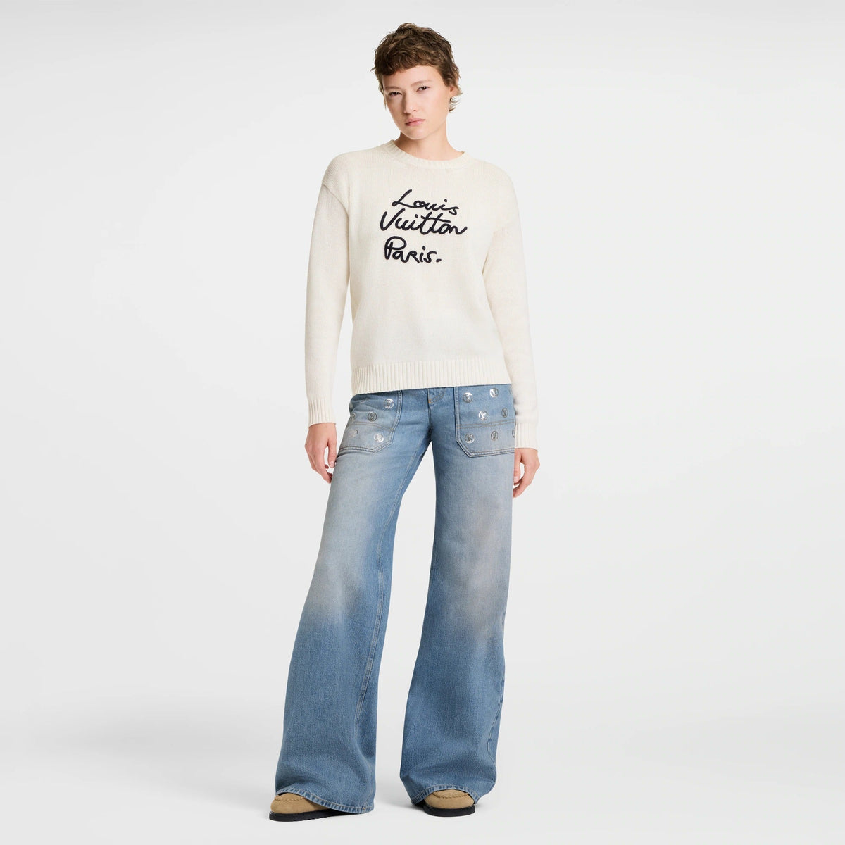 Cursive Signature Pullover
