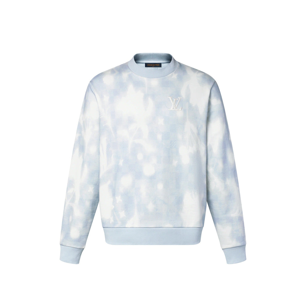 Long-Sleeved Printed Crewneck