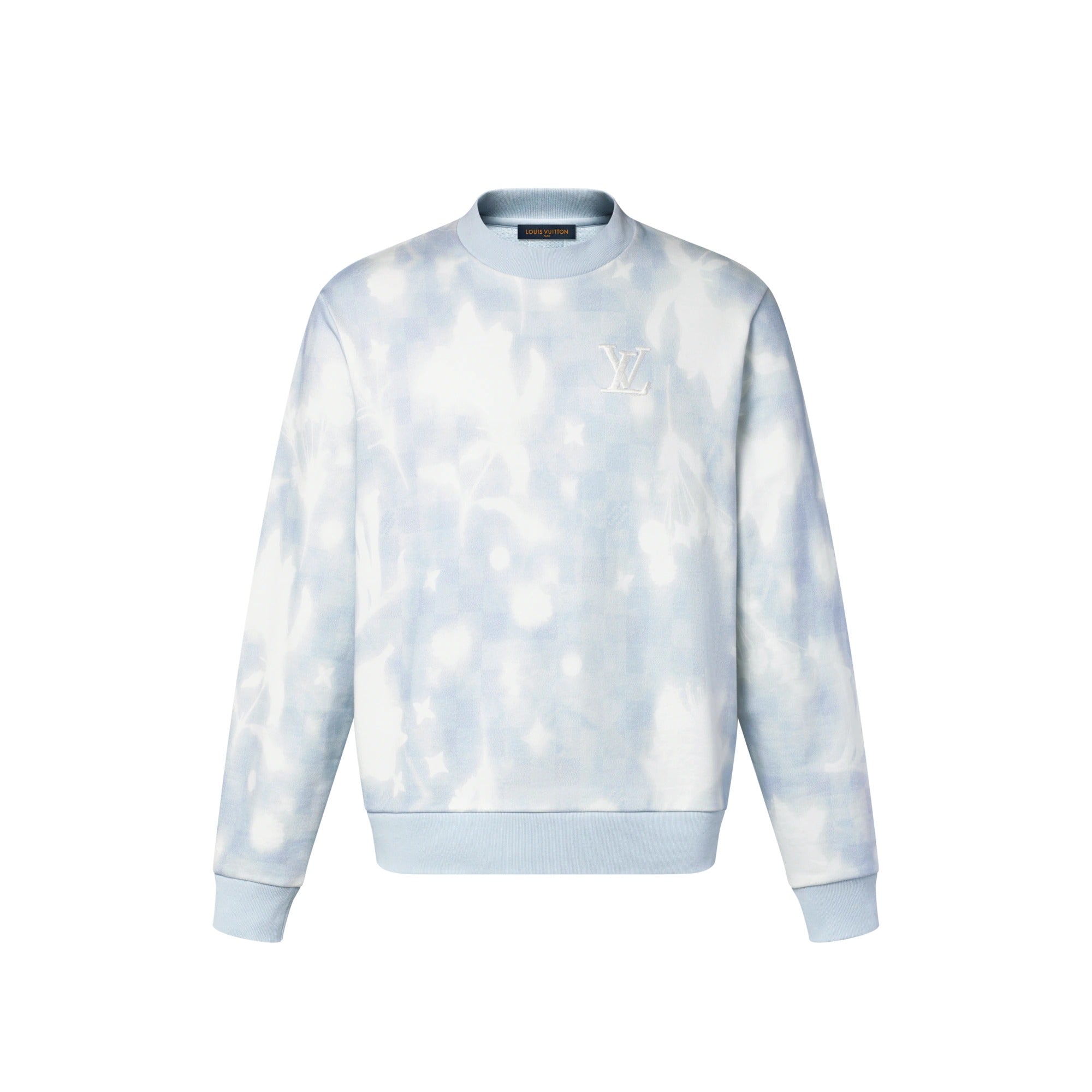 Long-Sleeved Printed Crewneck