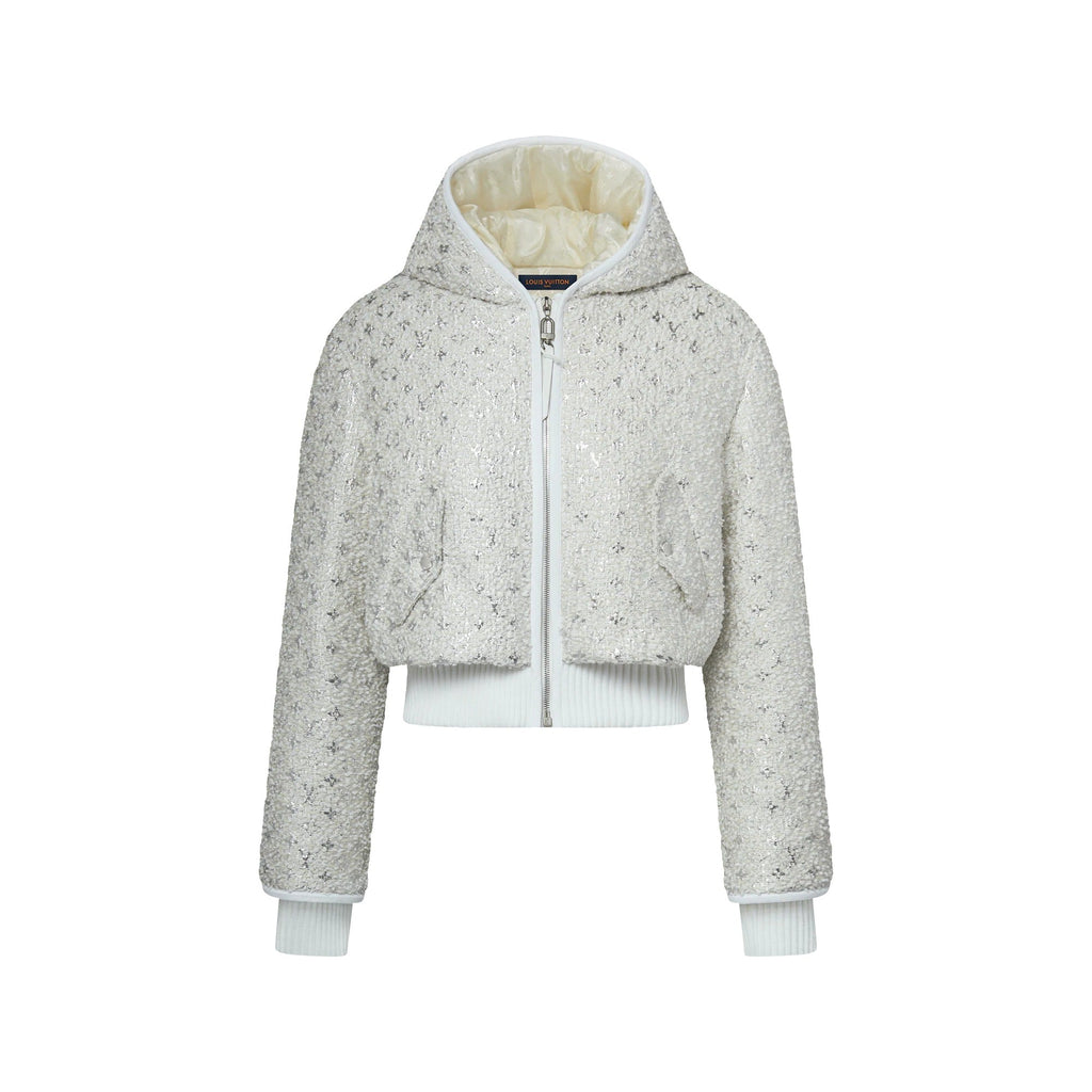 Monogram Tweed Cropped Jacket