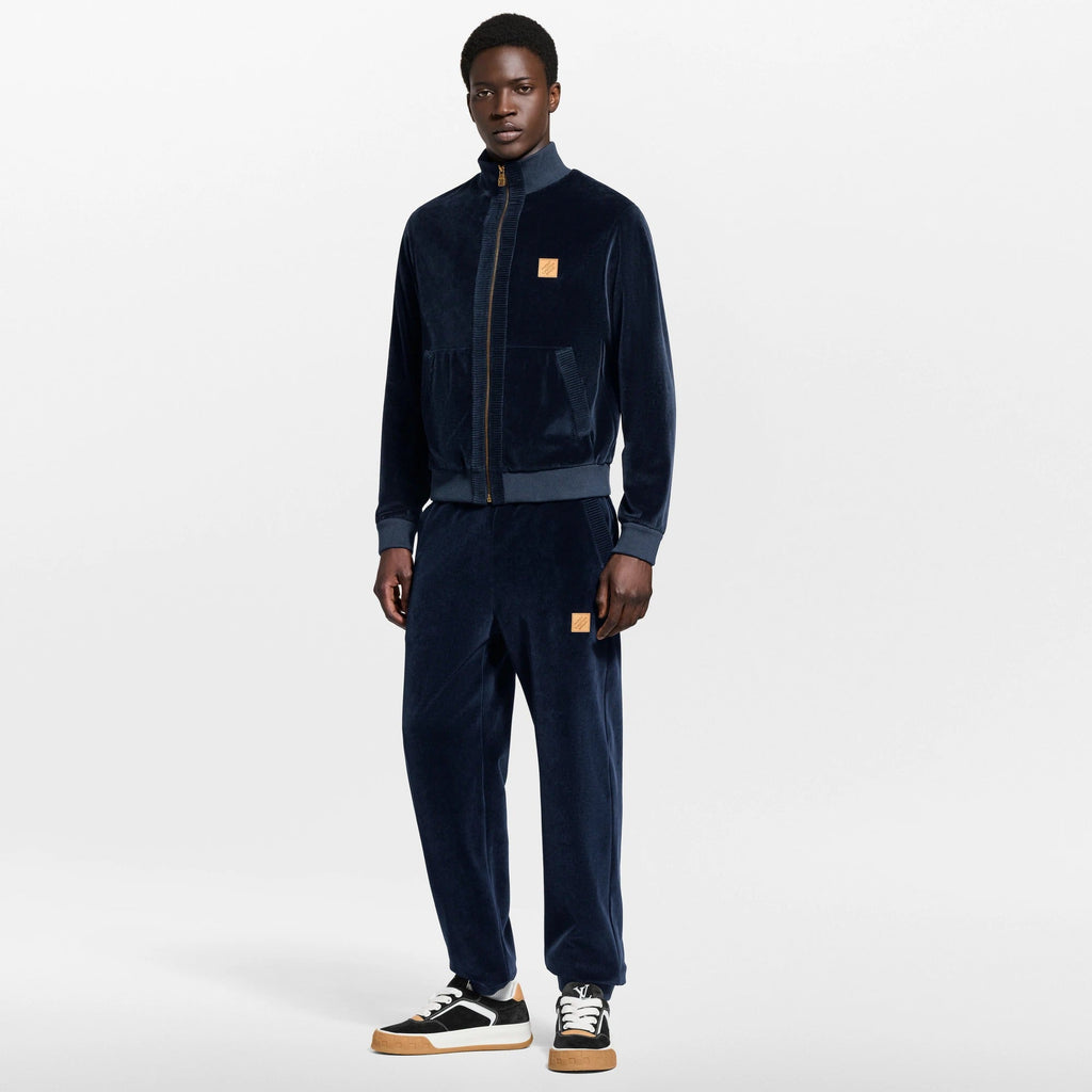 Chic Velvet Track Top