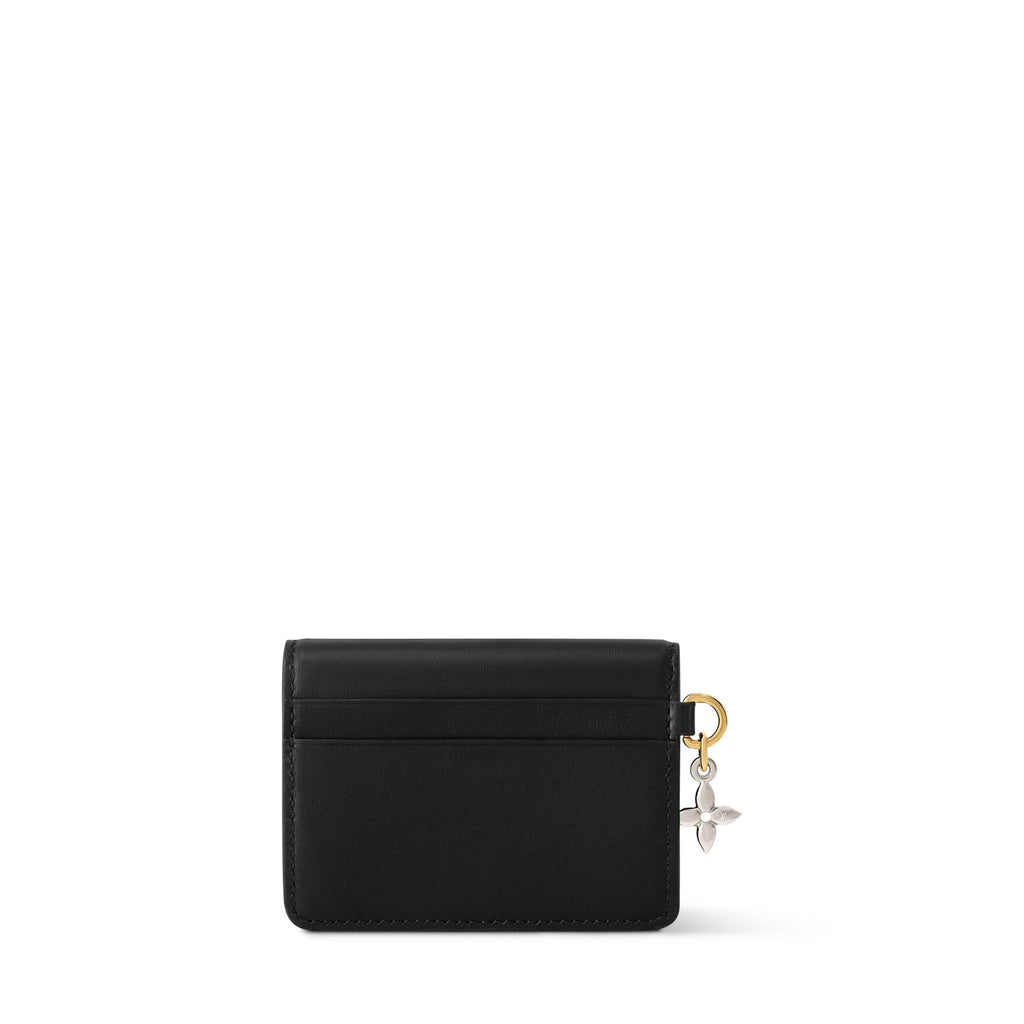 Tiny Recto Verso Card Holder LV Bloom