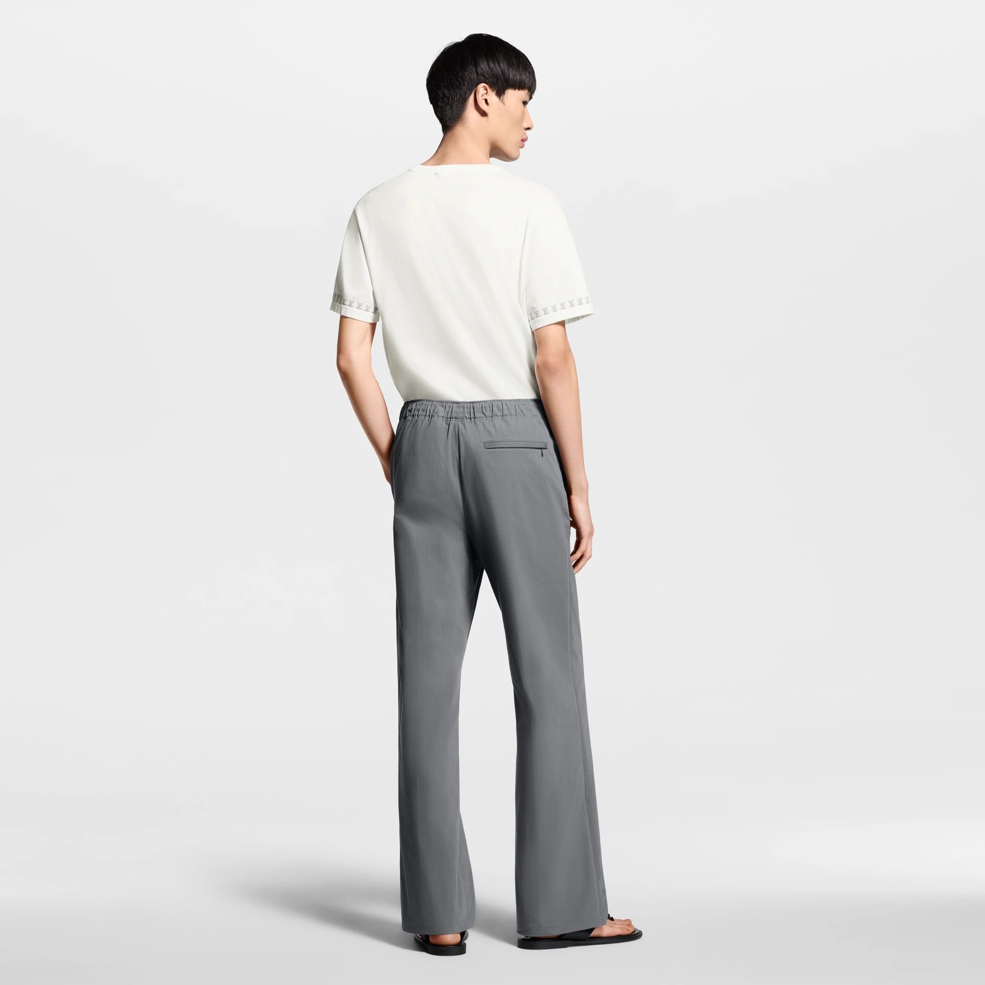 Cotton Drawstring Pants
