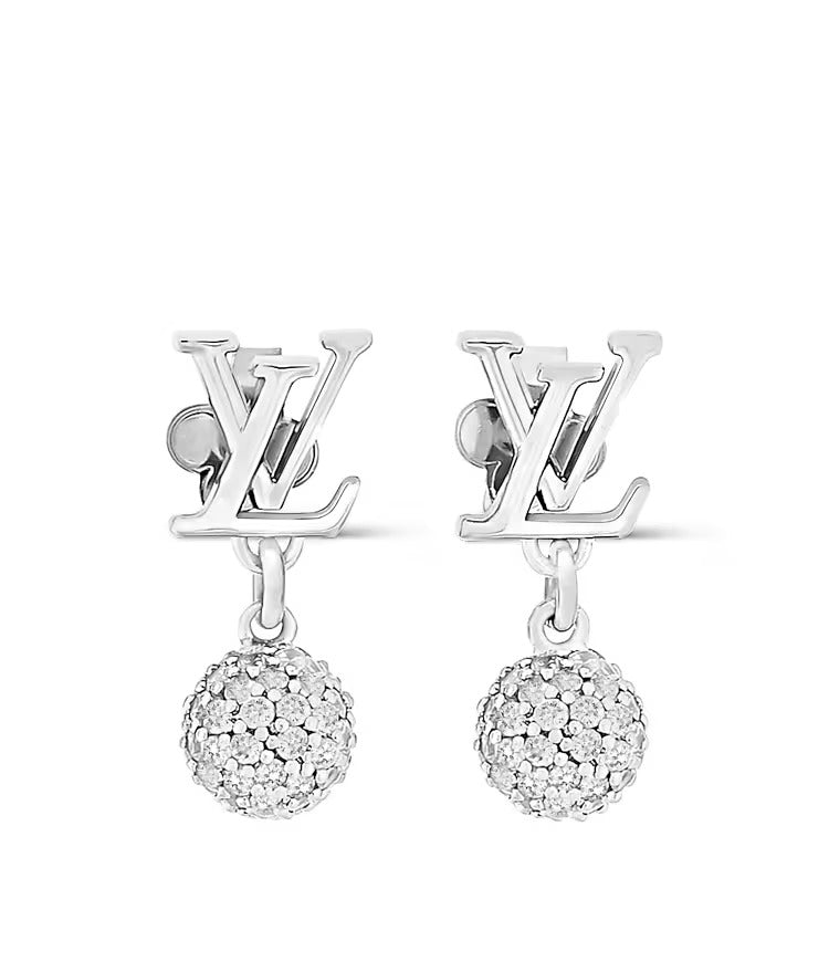 LV Iconic Louisa Strass Earrings