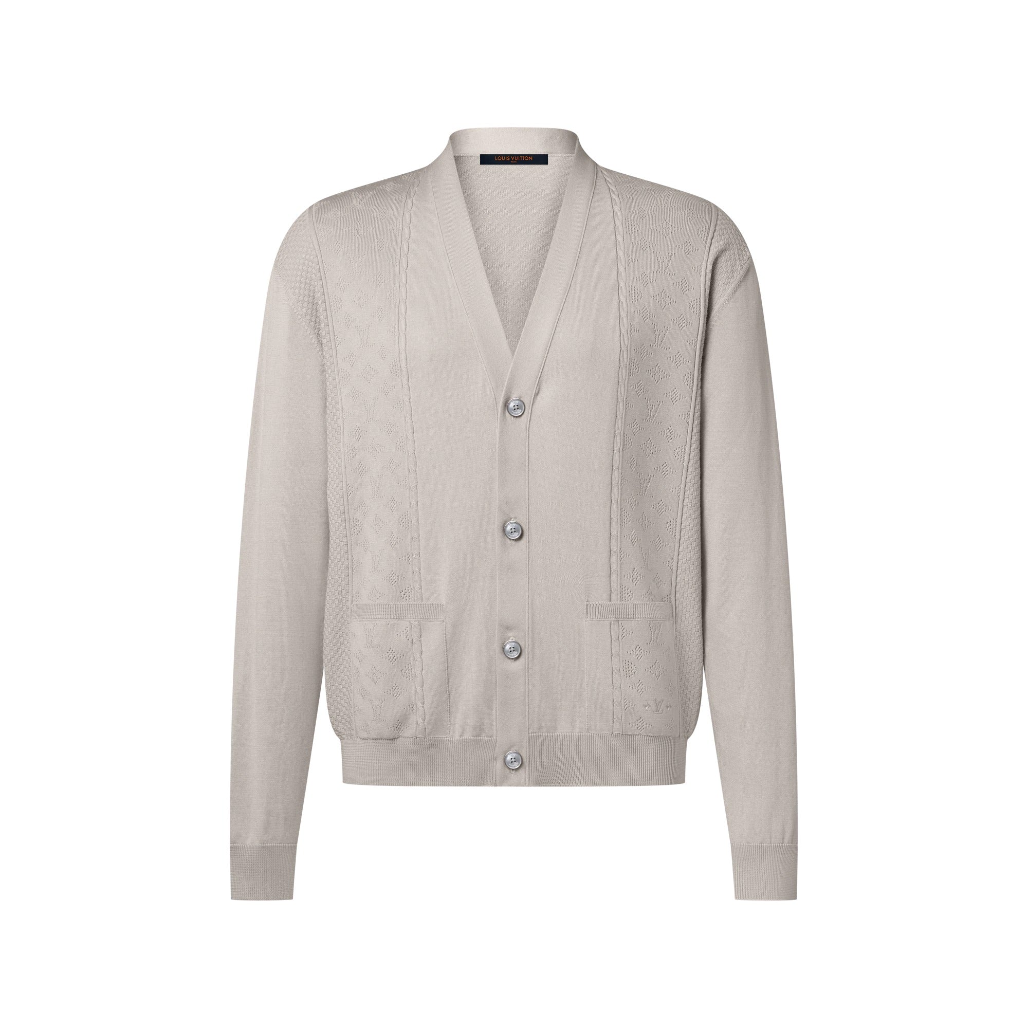Pointelle Cotton-Silk Cardigan