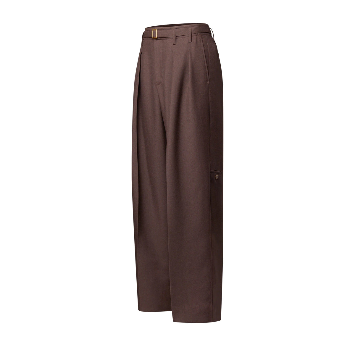 Pleated Mohair Pants