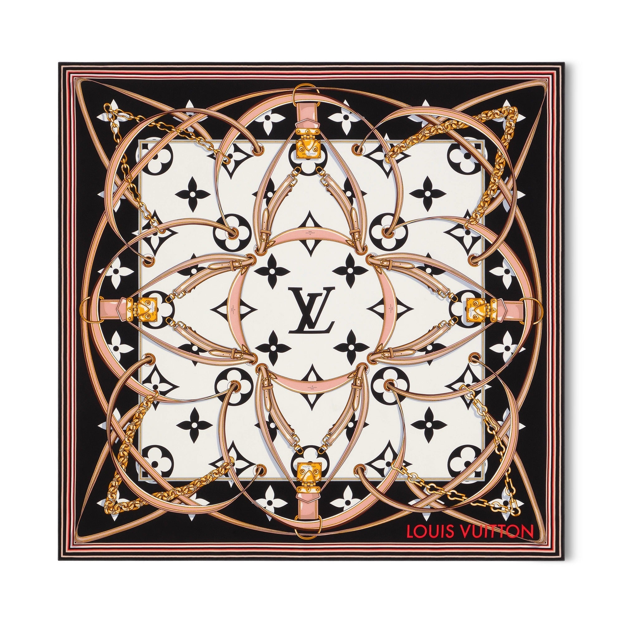 Ultimate Monogram Square 90