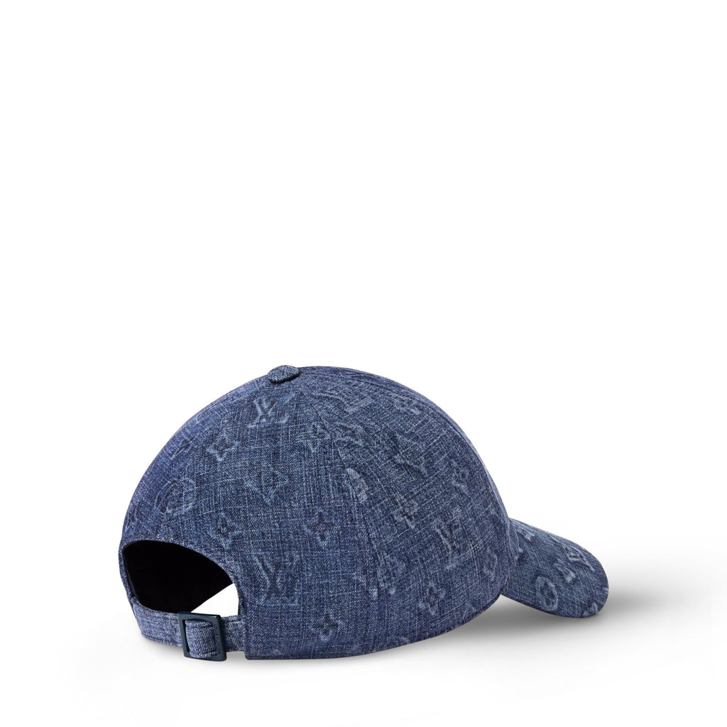 Washed Monogram Ghost Cap