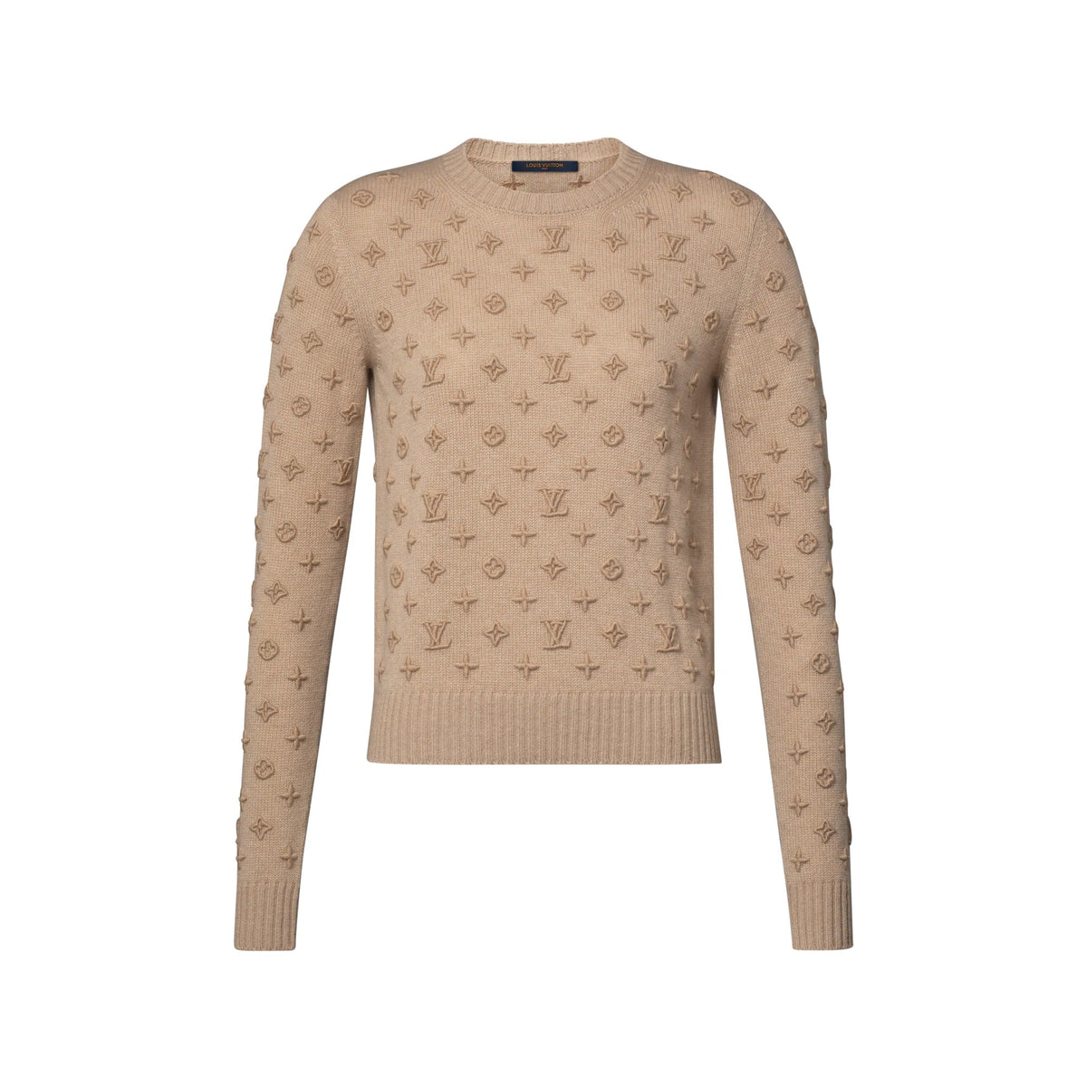3D Monogram Pullover