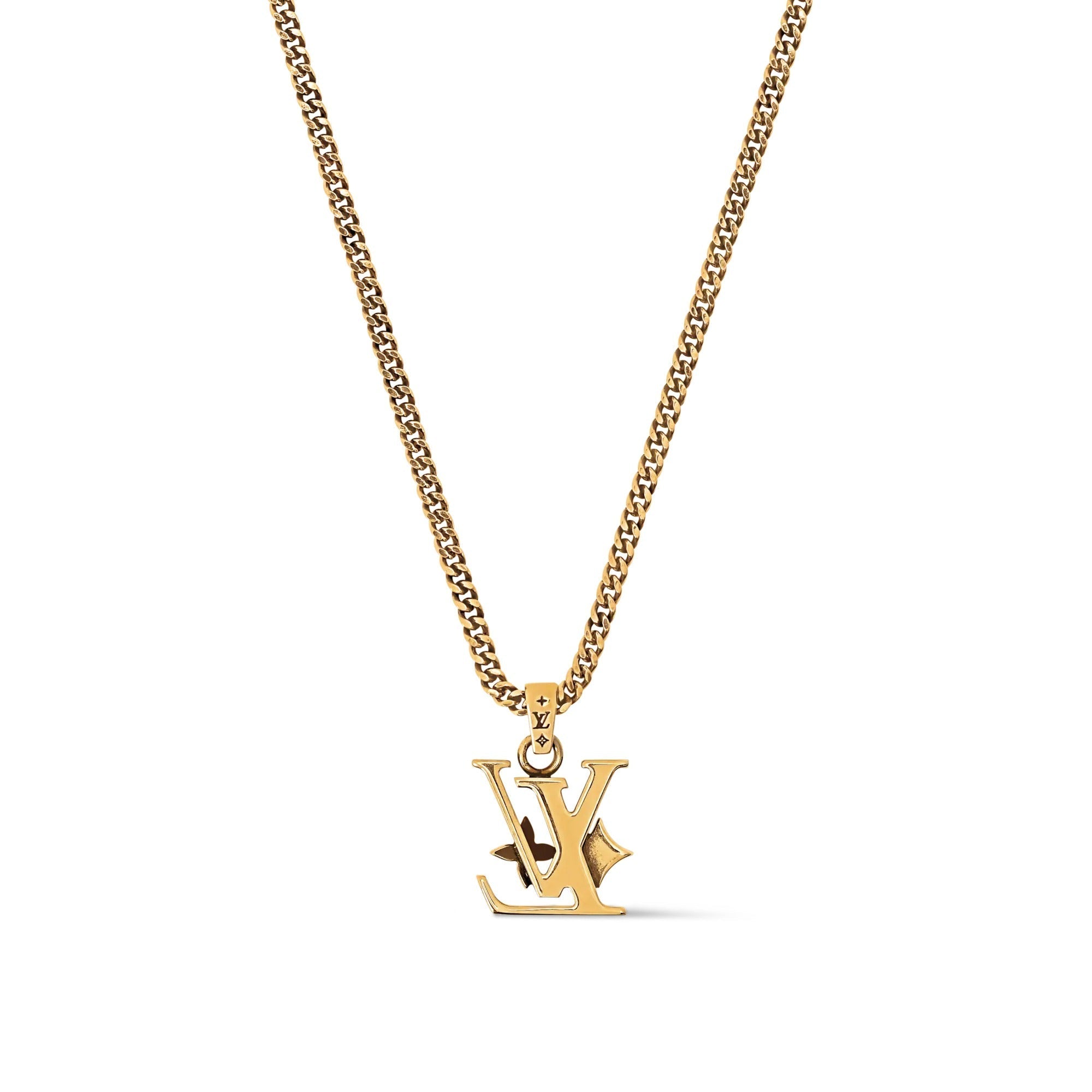 Monogram Row Pendant