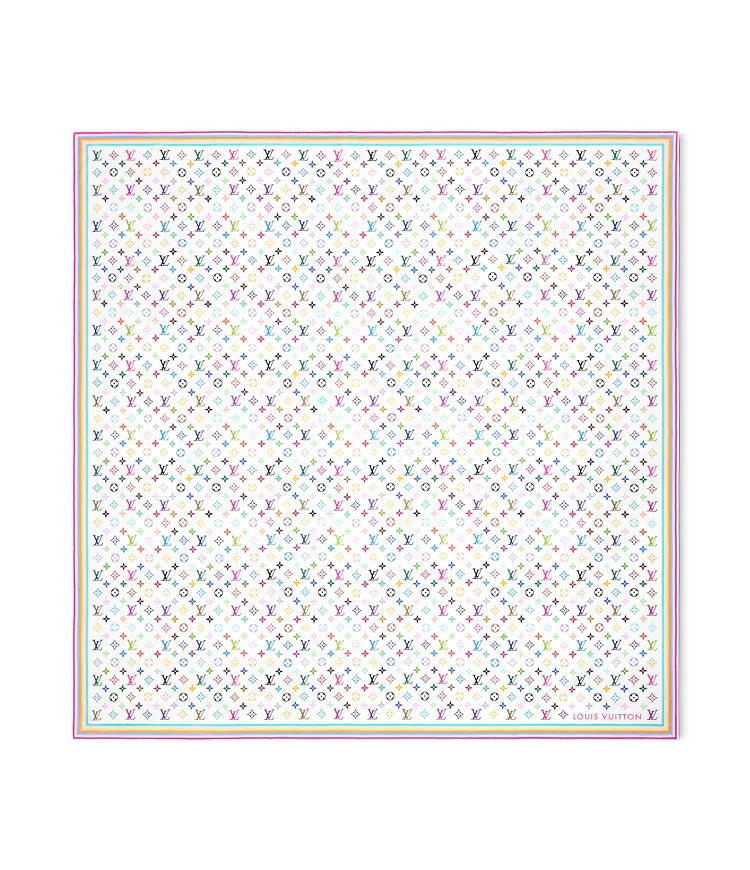 LV x TM Monogram Multicolor Shawl