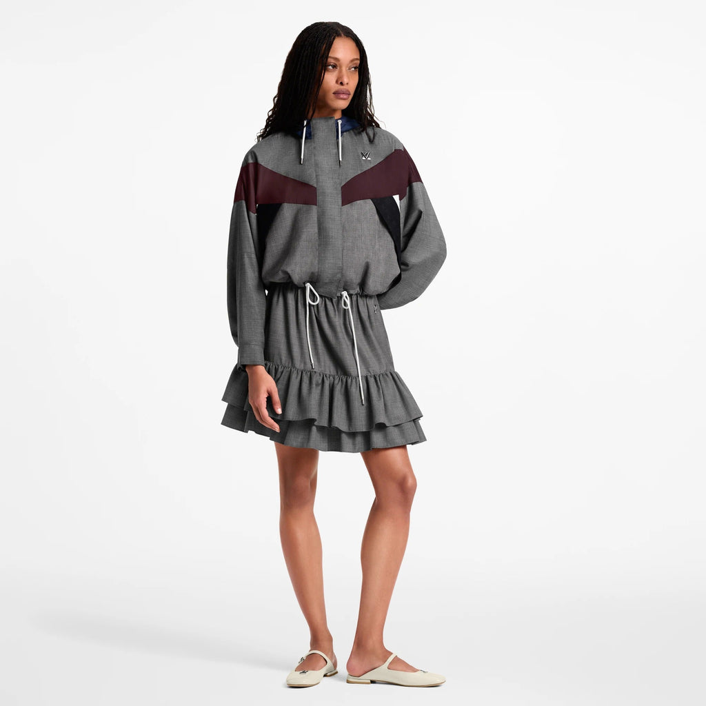 Color-Blocked Windbreaker