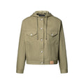 Hooded Inside-Out Monogram Jacket