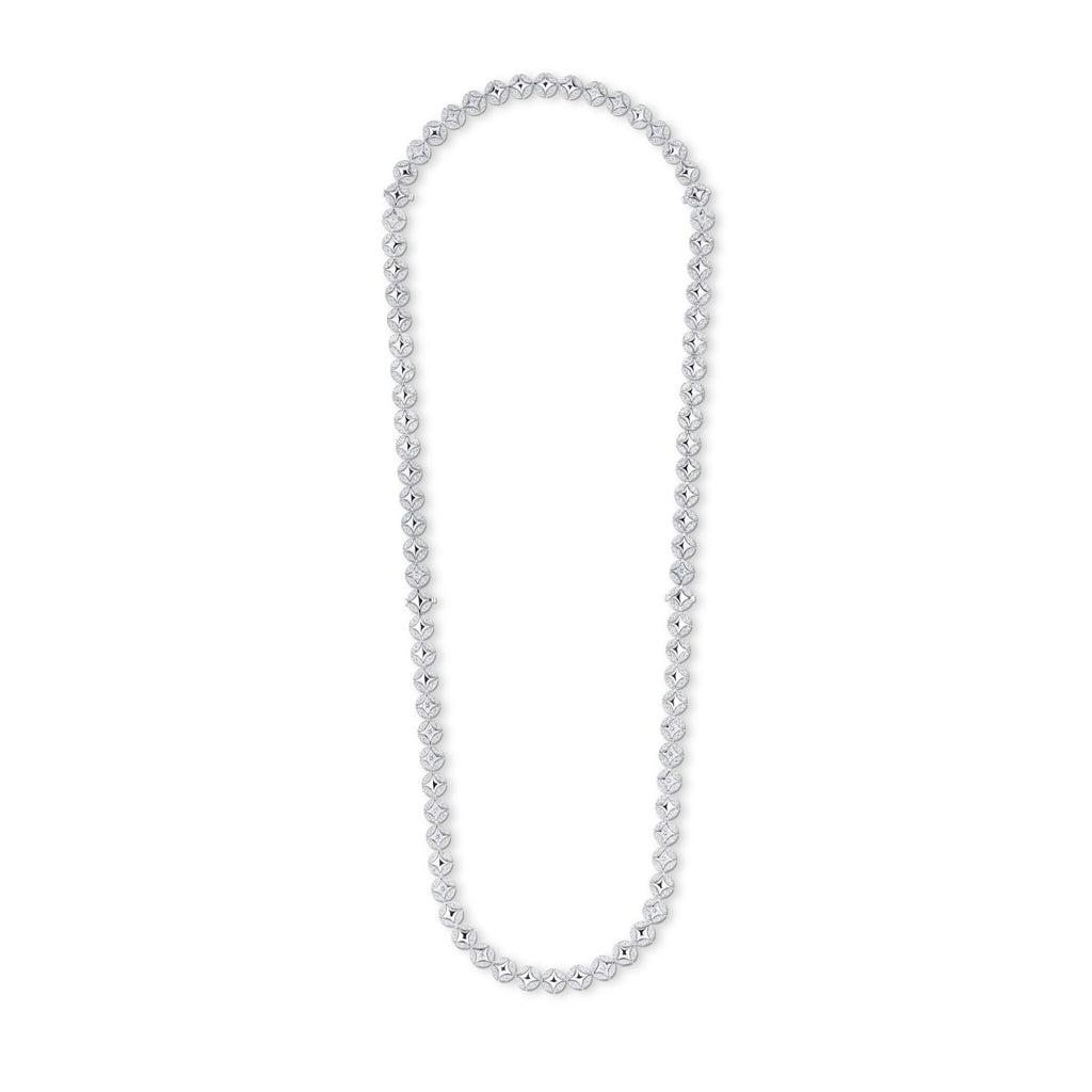 Galaxie Long Necklace, White Gold and Diamonds