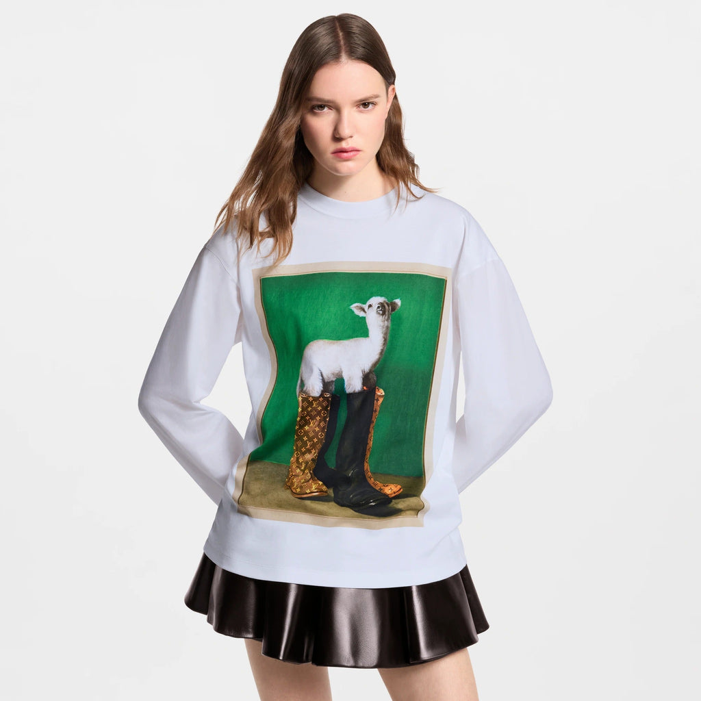 Louis Vuitton x Nazar Long-Sleeved Top