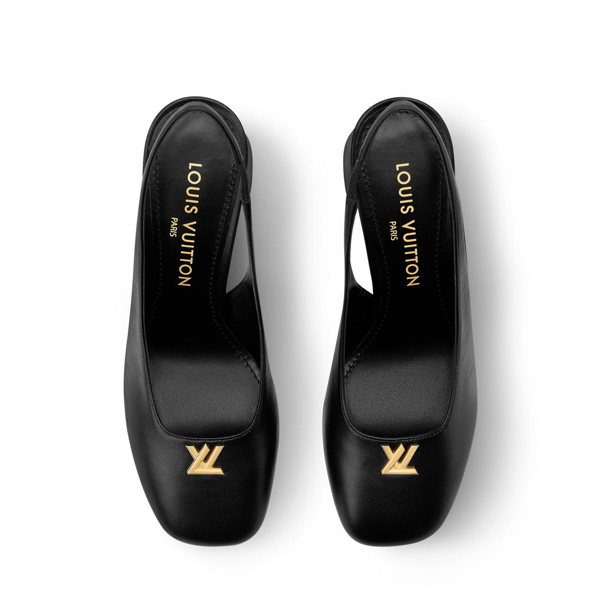 Swing Platform Slingback Pump