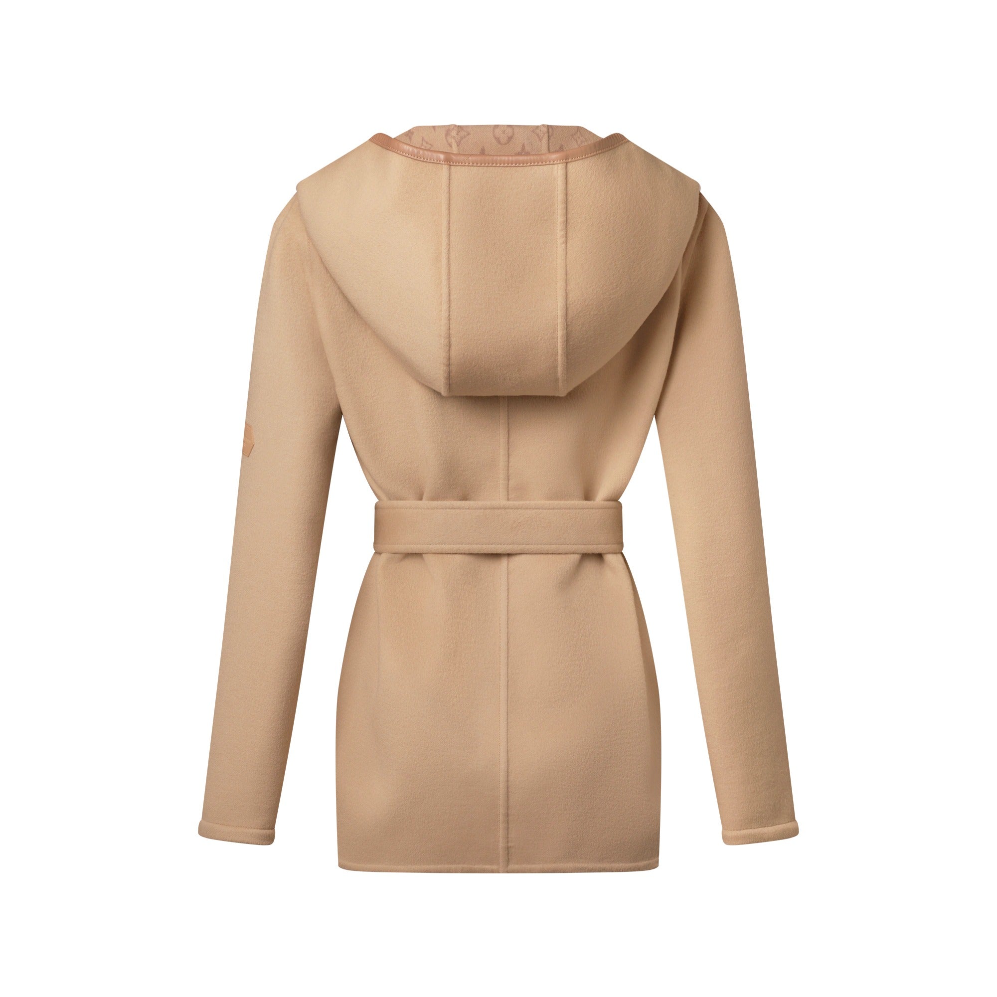Belted Short Wrap Pea Coat