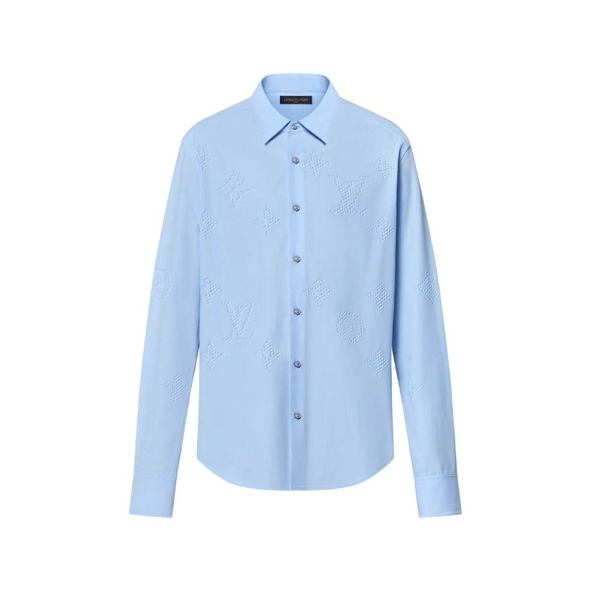 Monogram Printed Long-Sleeved Shirt